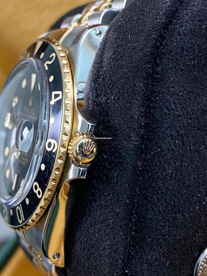 Rolex Very Good Condition 1985 GMT-Master 2-Tone Black Dial 16753 5 Rolex Very Good Condition 1985 GMT-Master 2-Tone Black Dial 16753
