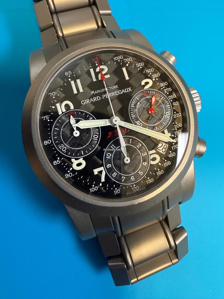 Girard Perregaux Manufacture Ferrari F300 Near mint Titanium GP Manufacture F300