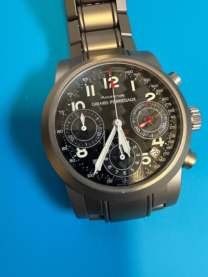Girard Perregaux Manufacture Ferrari F300 Near mint Titanium GP Manufacture F300 11 Girard Perregaux Manufacture Ferrari F300 Near mint Titanium GP Manufacture F300