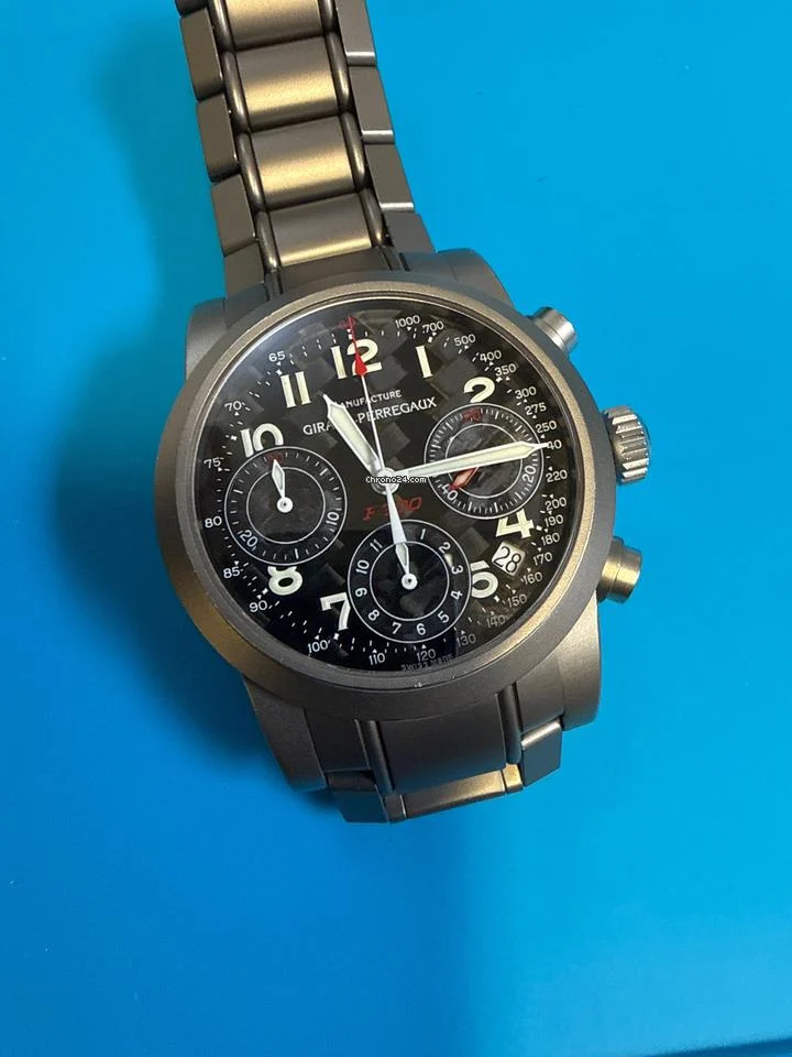 Girard Perregaux Manufacture Ferrari F300 Near mint Titanium GP Manufacture F300 12 Girard Perregaux Manufacture Ferrari F300 Near mint Titanium GP Manufacture F300