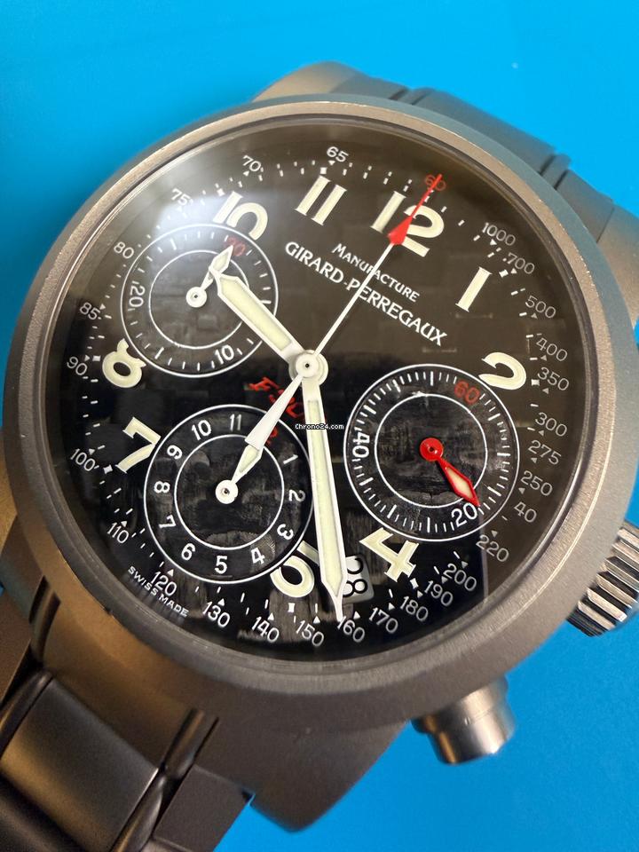 Girard Perregaux Manufacture Ferrari F300 Near mint Titanium GP Manufacture F300