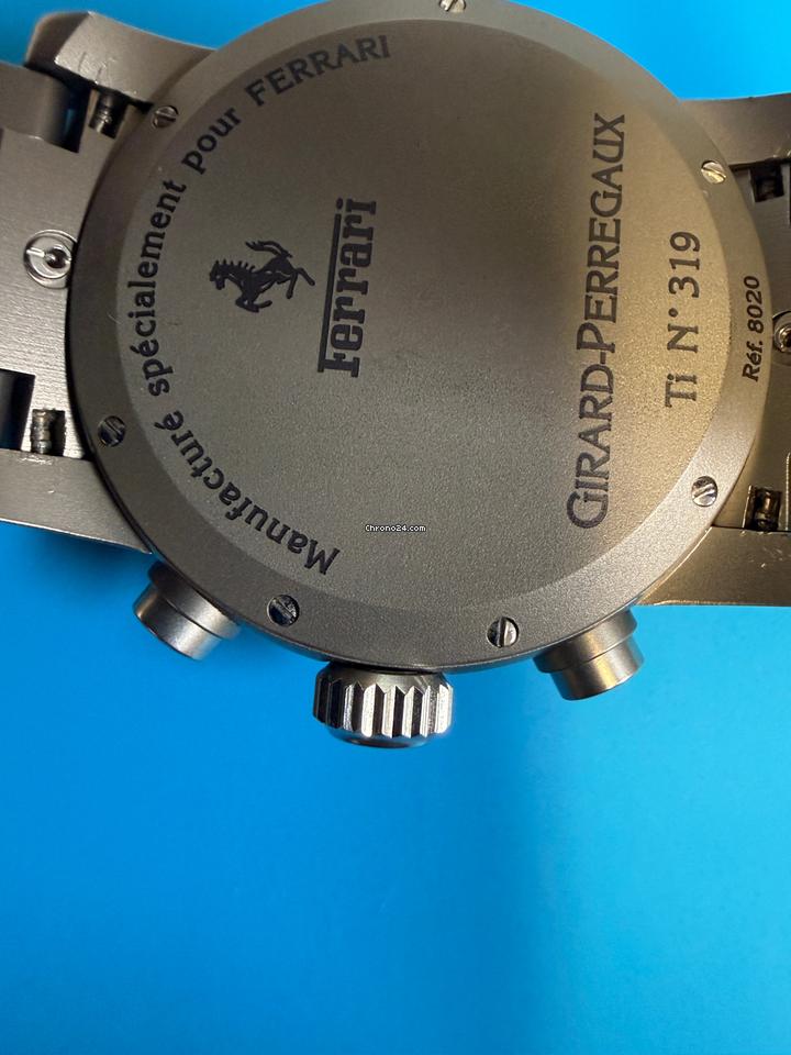 Girard Perregaux Manufacture Ferrari F300 Near mint Titanium GP Manufacture F300 3 Girard Perregaux Manufacture Ferrari F300 Near mint Titanium GP Manufacture F300