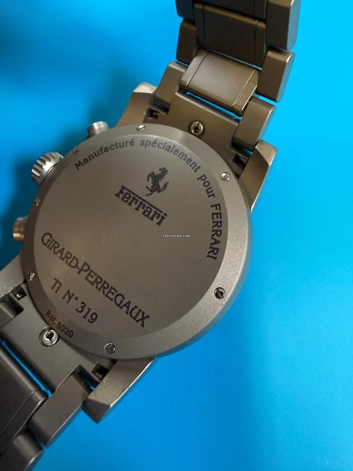 Girard Perregaux Manufacture Ferrari F300 Near mint Titanium GP Manufacture F300 4 Girard Perregaux Manufacture Ferrari F300 Near mint Titanium GP Manufacture F300