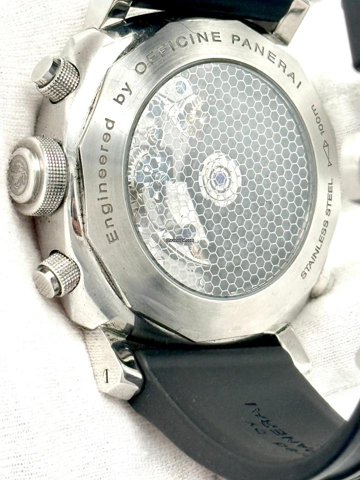 Panerai Ferrari Rattrapante Rare FER00010, very good condition, 45mm