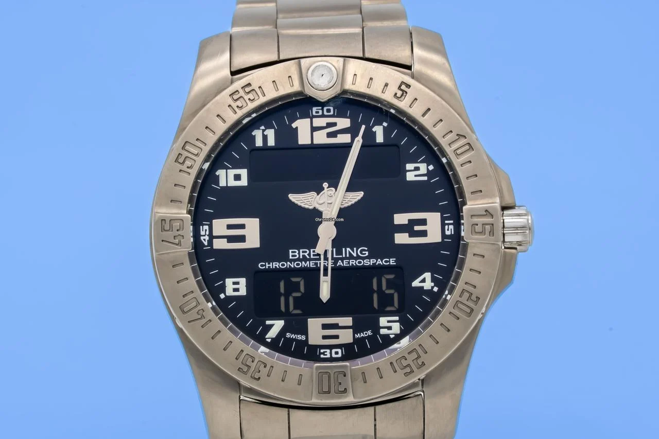 Breitling Aerospace Evo E7936310 Titanium Digital 43mm