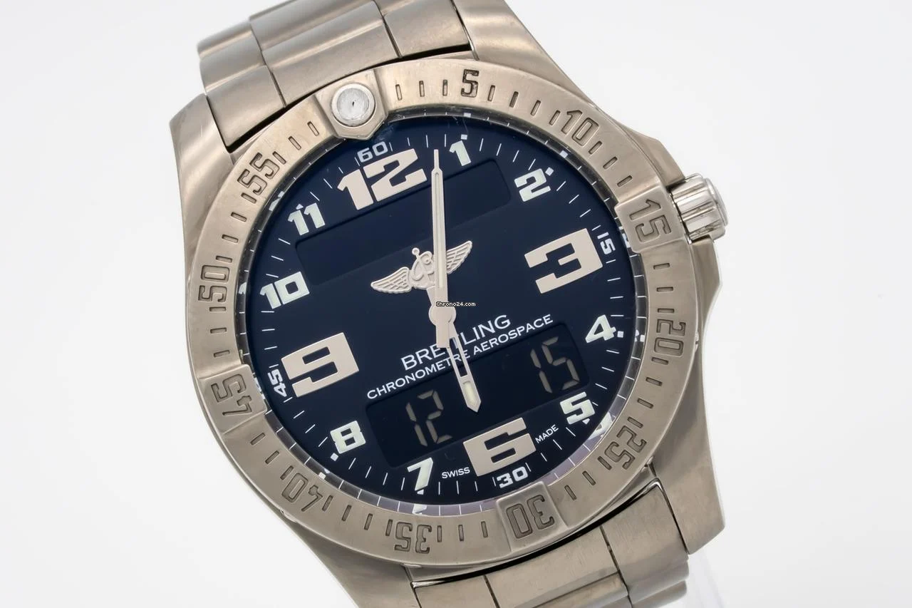 Breitling Aerospace Evo E7936310 Titanium Digital 43mm
