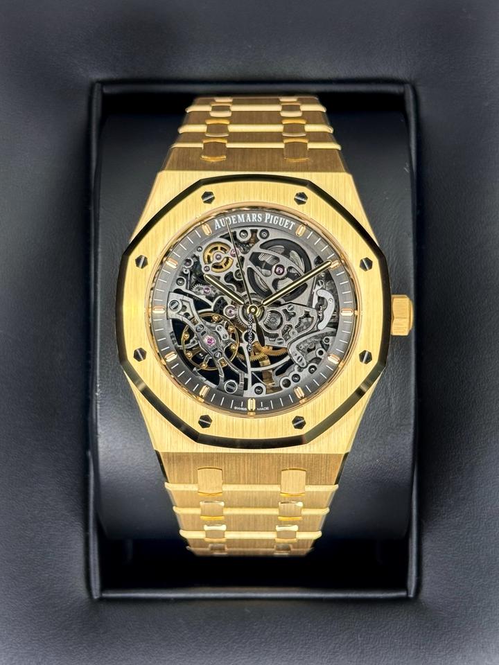 Audemars Piguet NEW 2025 Royal Oak 41mm 15407BA Double Balance Wheel Openworked