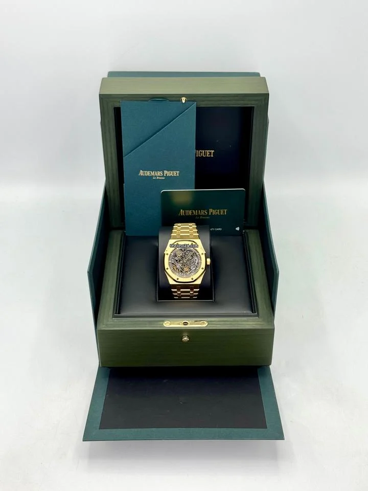 Audemars Piguet NEW 2025 Royal Oak 41mm 15407BA Double Balance Wheel Openworked 10 Audemars Piguet NEW 2025 Royal Oak 41mm 15407BA Double Balance Wheel Openworked