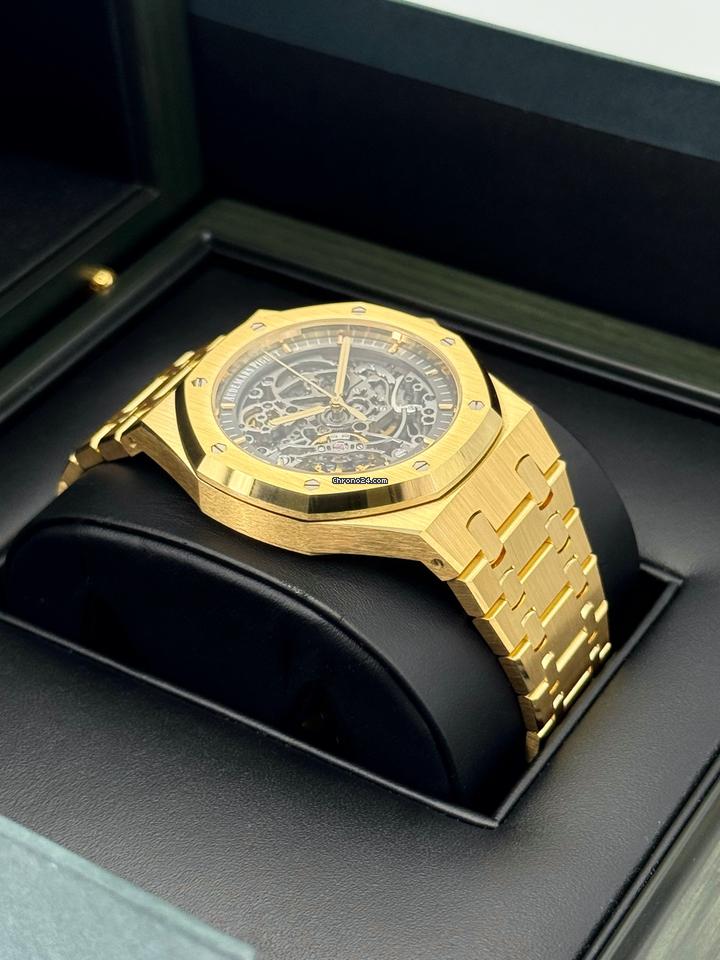 Audemars Piguet NEW 2025 Royal Oak 41mm 15407BA Double Balance Wheel Openworked 6 Audemars Piguet NEW 2025 Royal Oak 41mm 15407BA Double Balance Wheel Openworked