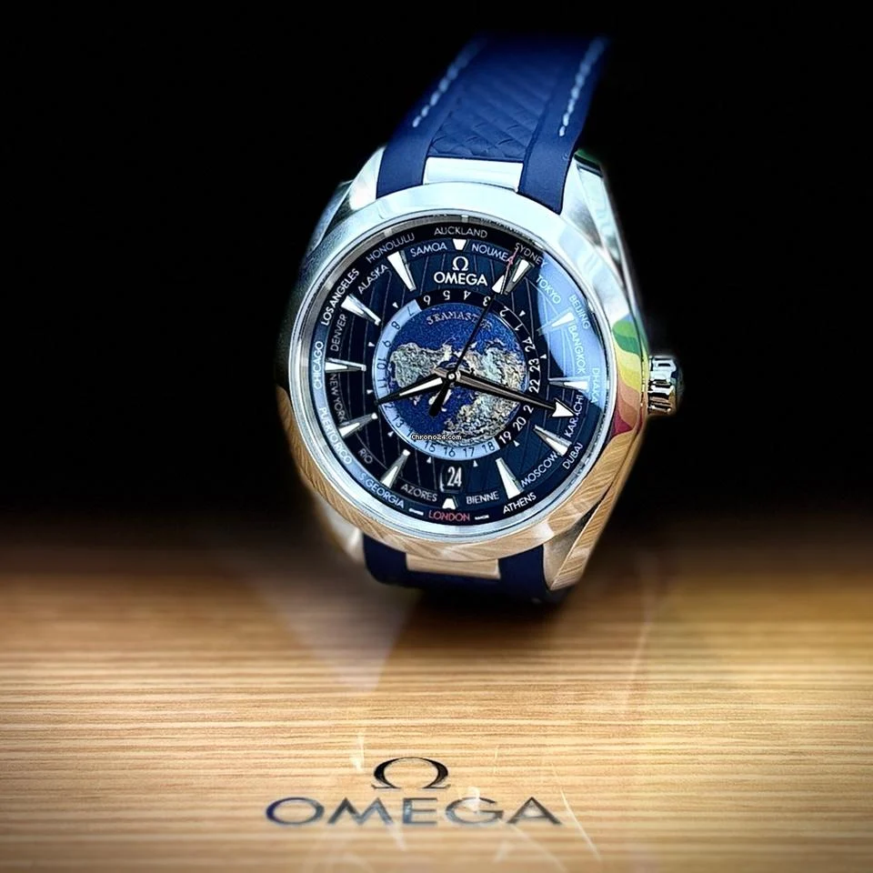 Omega Seamaster Aqua Terra Worldtimer Aqua Terra 150M 43mm 3 Omega Seamaster Aqua Terra Worldtimer Aqua Terra 150M 43mm