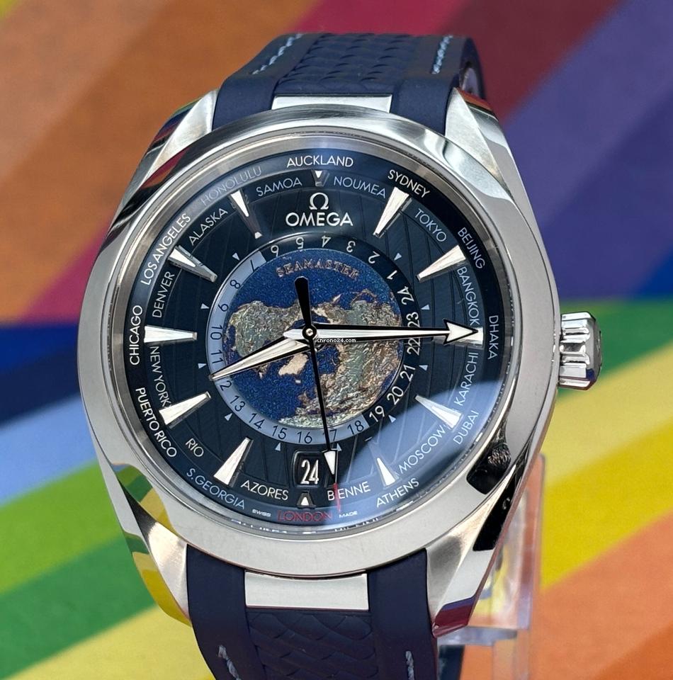 Omega Seamaster Aqua Terra Worldtimer Aqua Terra 150M 43mm 5 Omega Seamaster Aqua Terra Worldtimer Aqua Terra 150M 43mm