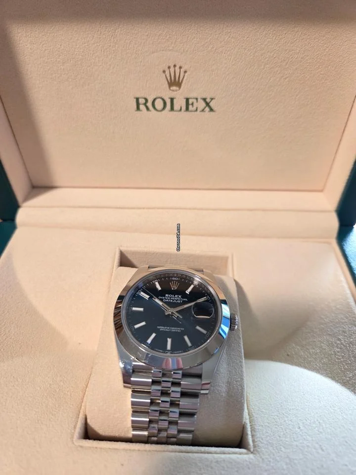 Rolex Datejust 41 Excellent Steel Blue Dial Datejust 41