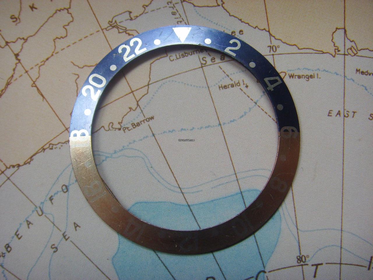 Rolex GMT-Master half Ghost FAT font Pepsi insert red back
