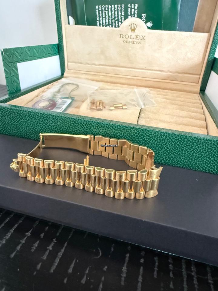 Rolex 118238 Presidential (Day-Date) Yellow Gold Bracelet 36\"