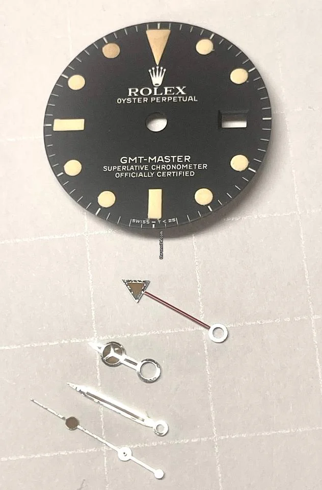Rolex 16750 Rare dial GMT-Master with hands