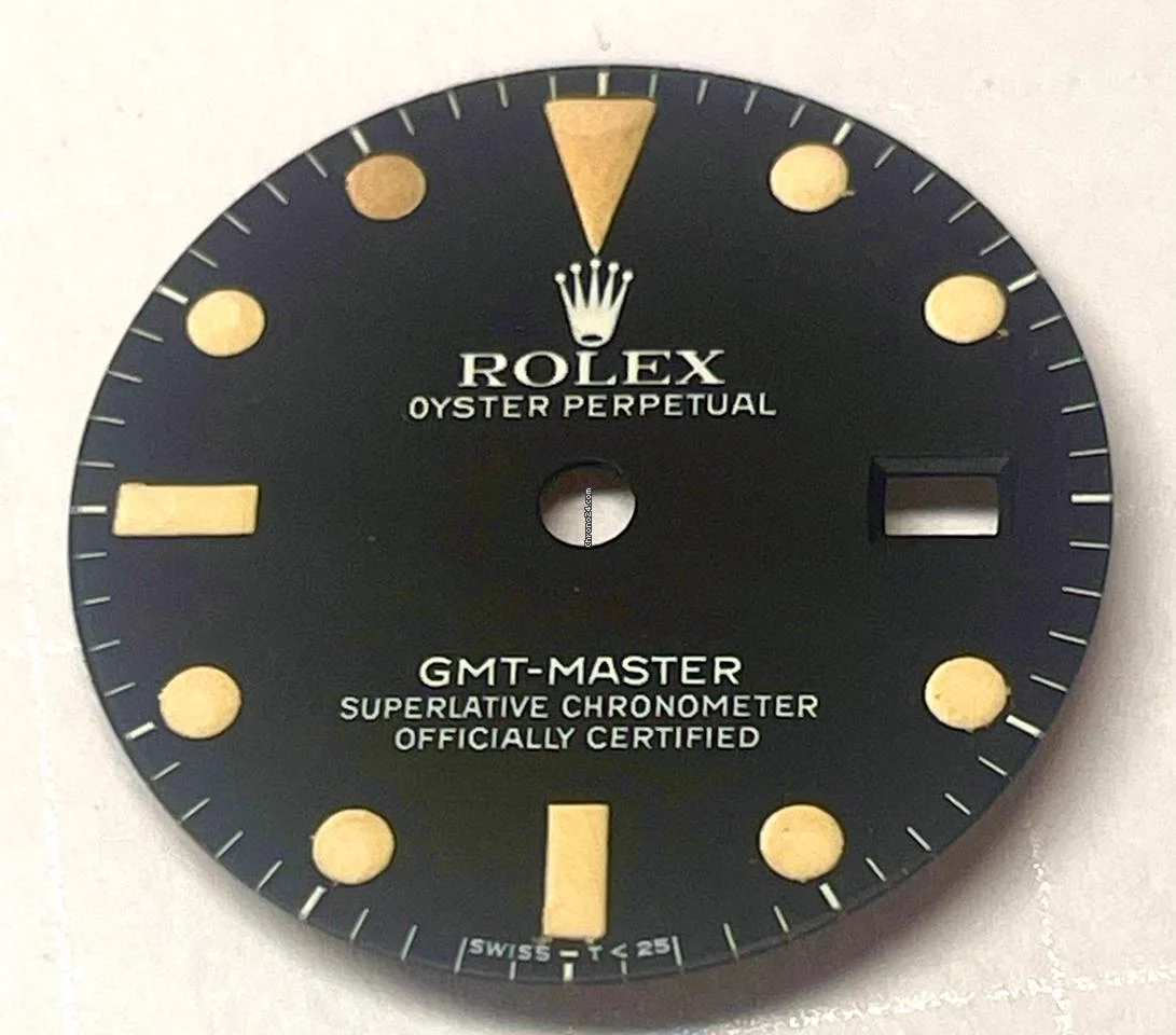 Rolex 16750 Rare dial GMT-Master with hands