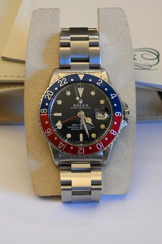 Rolex GMT-Master Full Rolex Certified Pre Owned set and active warranty