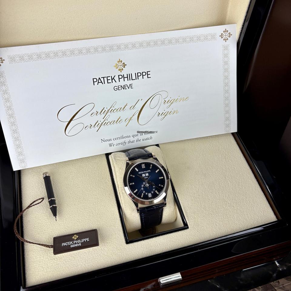 Patek Philippe Annual Calendar Blue Dial 2024