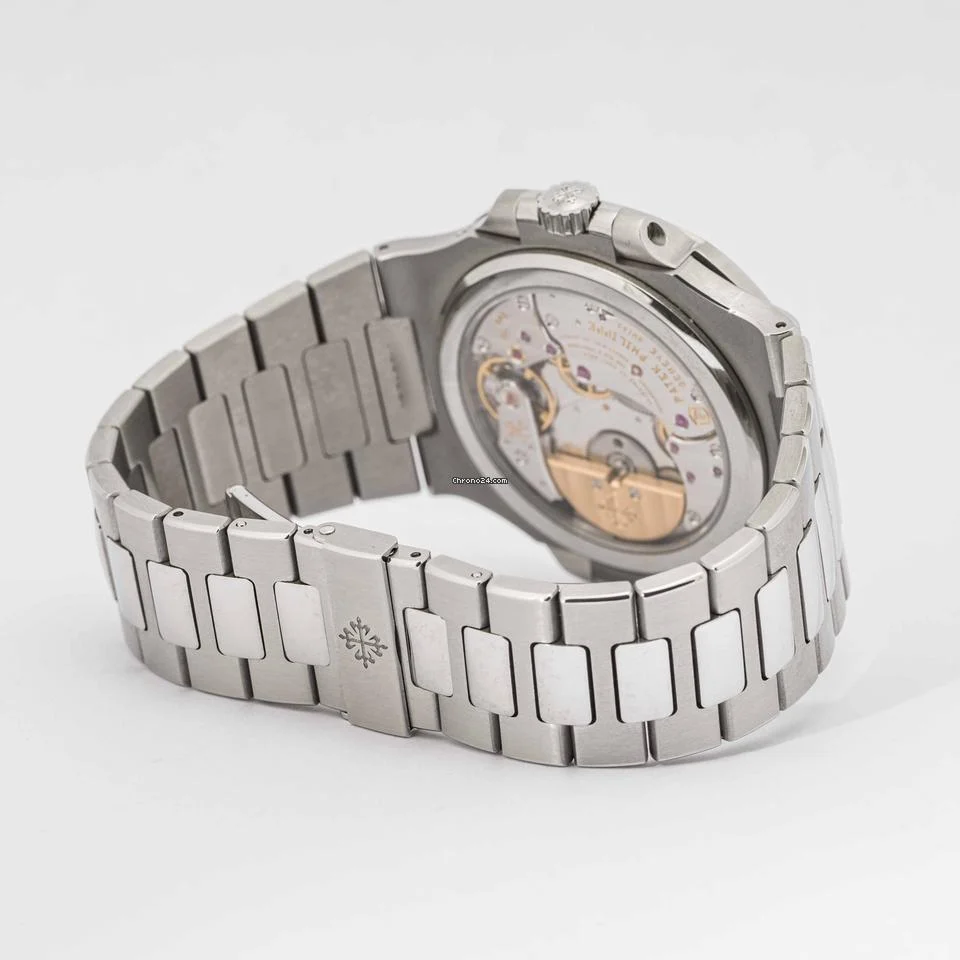 Patek Philippe Nautilus \"Tiffany & Co.\" Moon Phase Stainless Steel 40mm (5712/1A-001) - RARE, B&P 2018