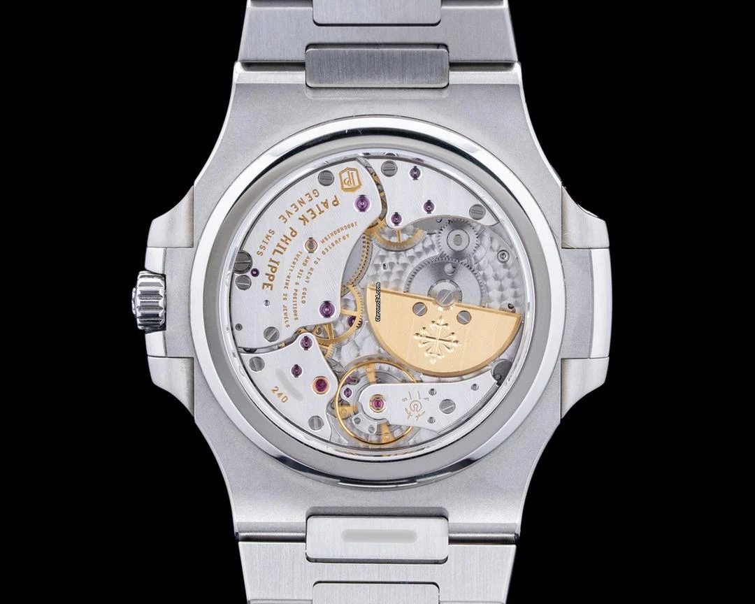Patek Philippe 5712 Nautilus Jumbo SS Blue Dial