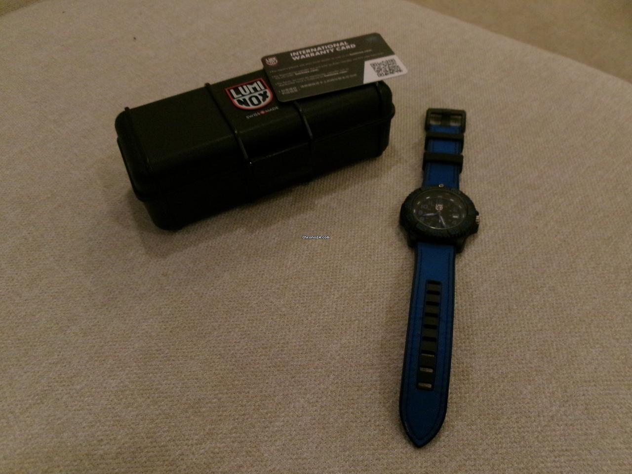 Luminox Navy Seal Colormark Limited 3050 series with special ICE-SAR Arctic Series strap