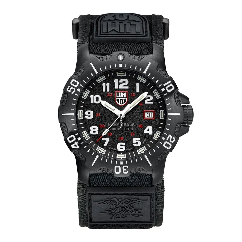 Luminox XS.4231.SET Navy Seal Military Dive Black Steel 45 mm Quartz Men's Watch