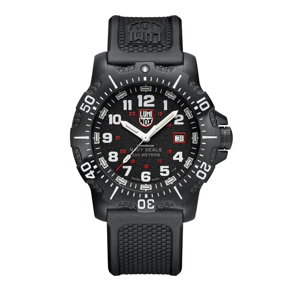 Luminox XS.4231.SET Navy Seal Military Dive Black Steel 45 mm Quartz Men's Watch