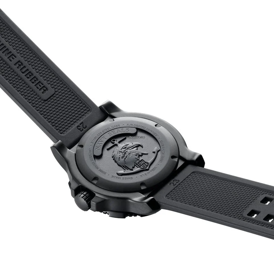 Luminox XS.4231.SET Navy Seal Military Dive Black Steel 45 mm Quartz Men's Watch