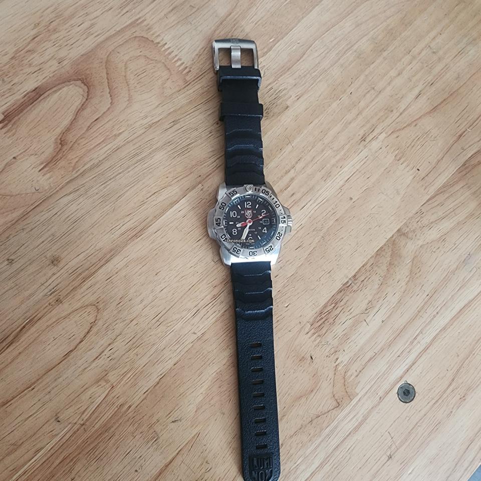 Luminox Quartz Blue Dial Stainless Navy Seal Men's Watch