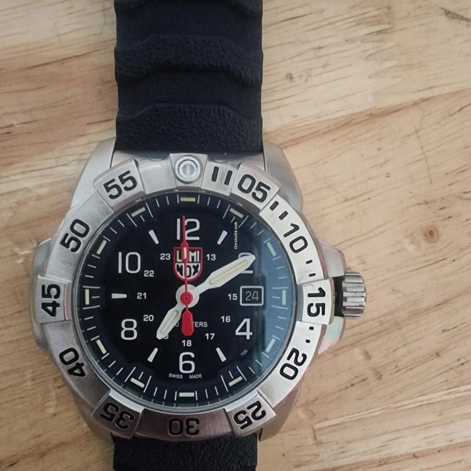 Luminox Quartz Blue Dial Stainless Navy Seal Men's Watch