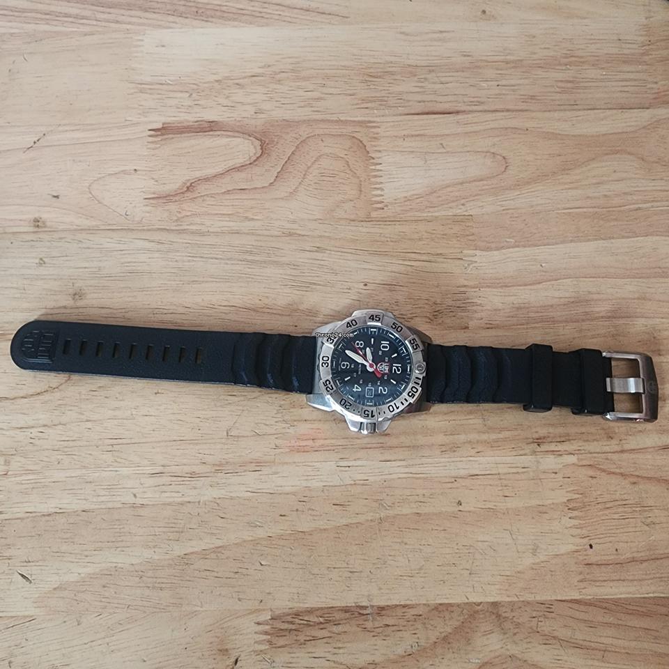 Luminox Quartz Blue Dial Stainless Navy Seal Men's Watch
