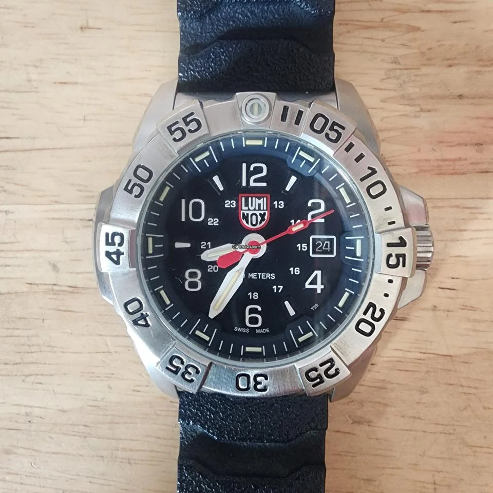 Luminox Quartz Blue Dial Stainless Navy Seal Men's Watch