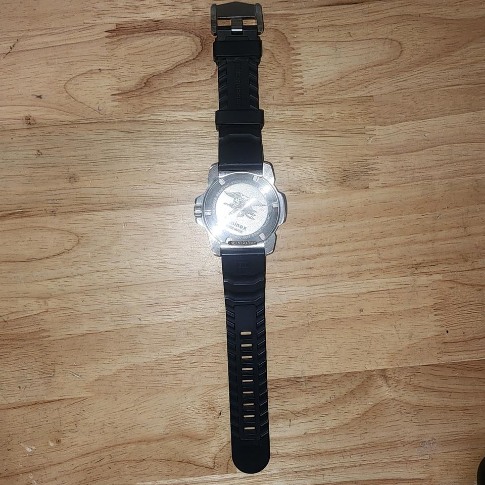 Luminox Quartz Blue Dial Stainless Navy Seal Men's Watch