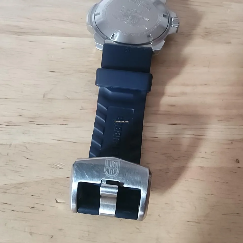 Luminox Quartz Blue Dial Stainless Navy Seal Men's Watch