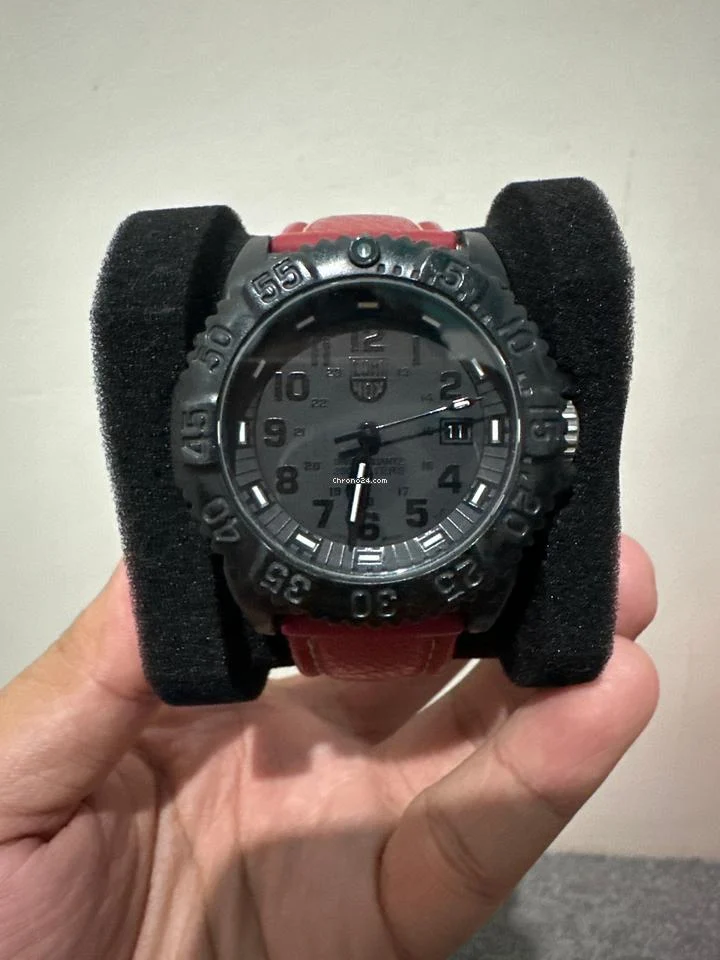Luminox Navy Seal Foundation Quartz Black Dial Men's Watch Box only
