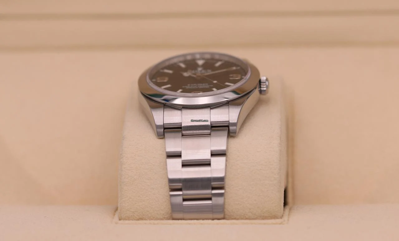 Rolex Explorer 39 Black MK I Dial