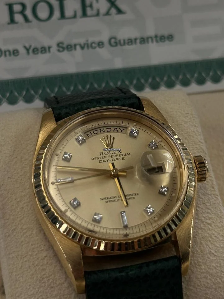 Rolex Day-Date 36 18K YG Factory Diamond Dial
