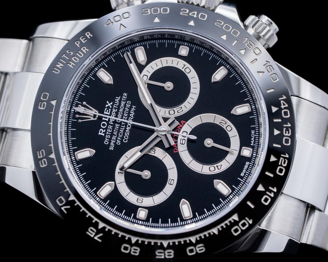 Rolex 116500LN Daytona Ceramic SS Black Dial 5 Rolex 116500LN Daytona Ceramic SS Black Dial