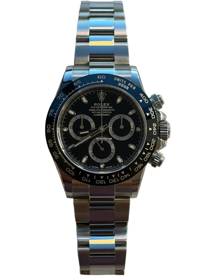 Rolex - Pre-owned Daytona Black Dial 116500LN