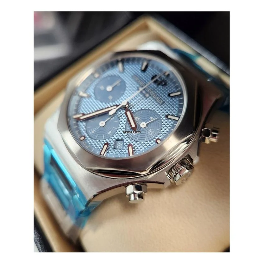 Girard Perregaux Laureato Chronograph Steel Ice Blue Limited Edition 42mm NEW UNWORN 81020-11-3370-1GM