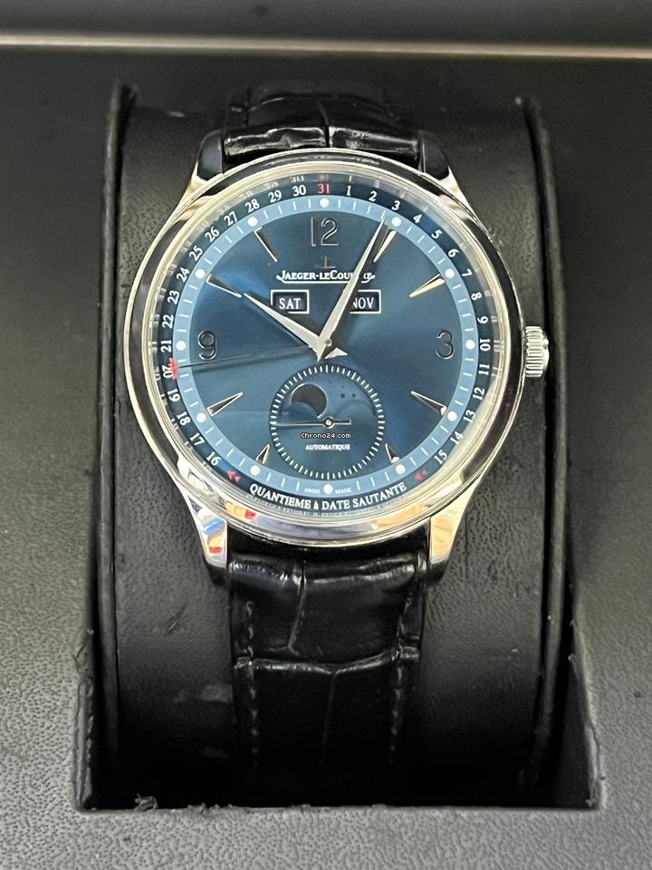 Jaeger-LeCoultre Master Control Calendar Blue Dial Stainless Steel Q4148480