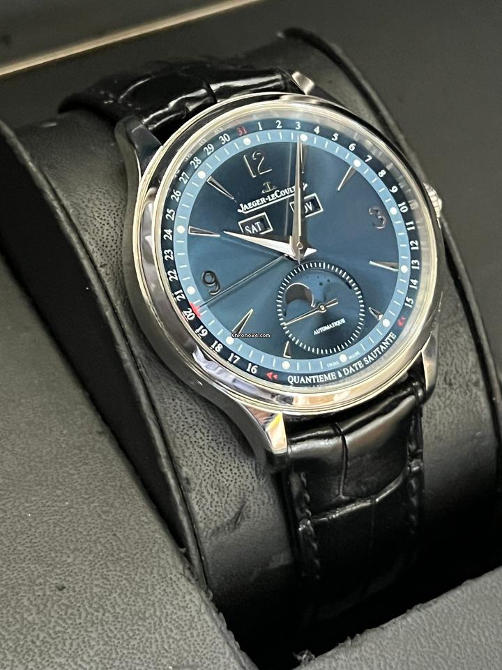 Jaeger-LeCoultre Master Control Calendar Blue Dial Stainless Steel Q4148480