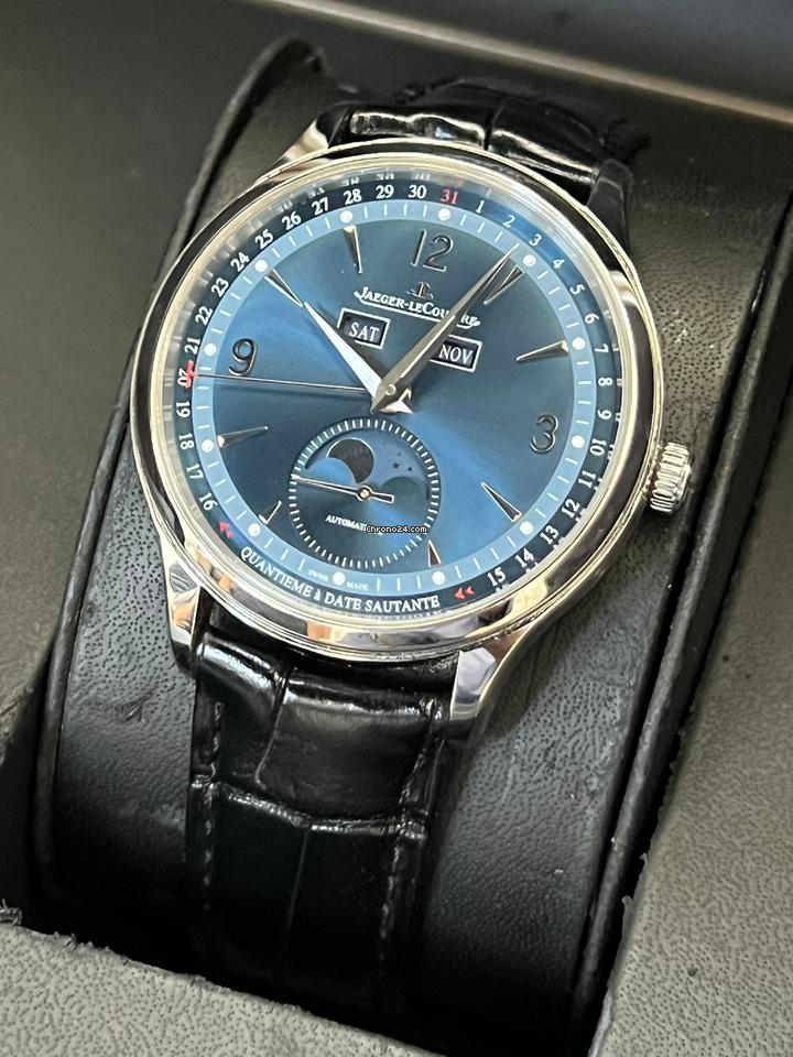 Jaeger-LeCoultre Master Control Calendar Blue Dial Stainless Steel Q4148480