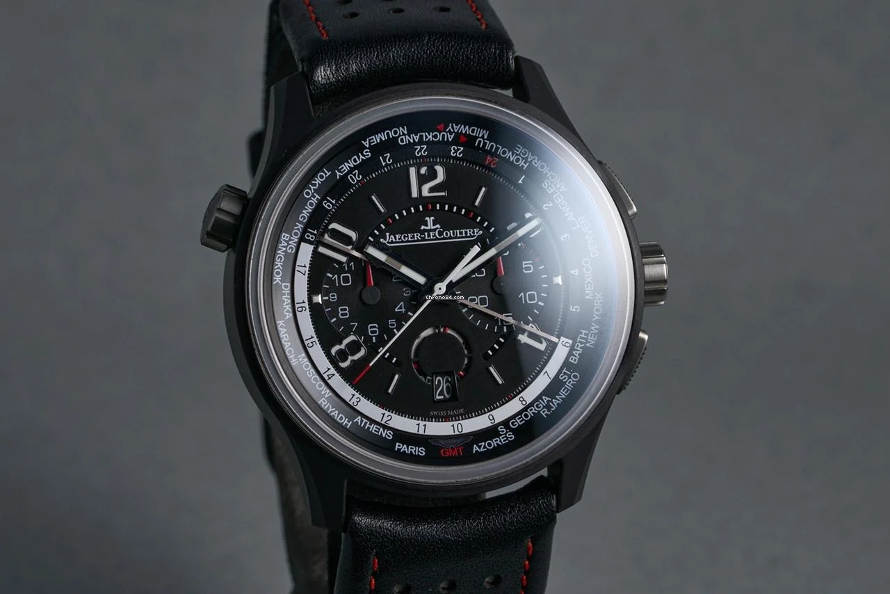Jaeger-LeCoultre Amvox5 World Ref: Q193A470/193.A.C2 World Chrono with Box and Papers