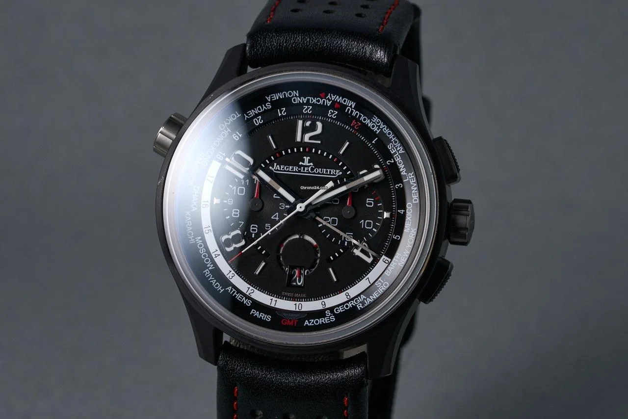 Jaeger-LeCoultre Amvox5 World Ref: Q193A470/193.A.C2 World Chrono with Box and Papers