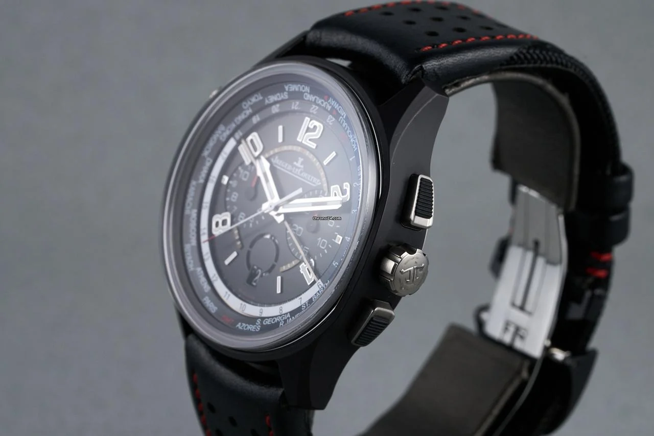 Jaeger-LeCoultre Amvox5 World Ref: Q193A470/193.A.C2 World Chrono with Box and Papers