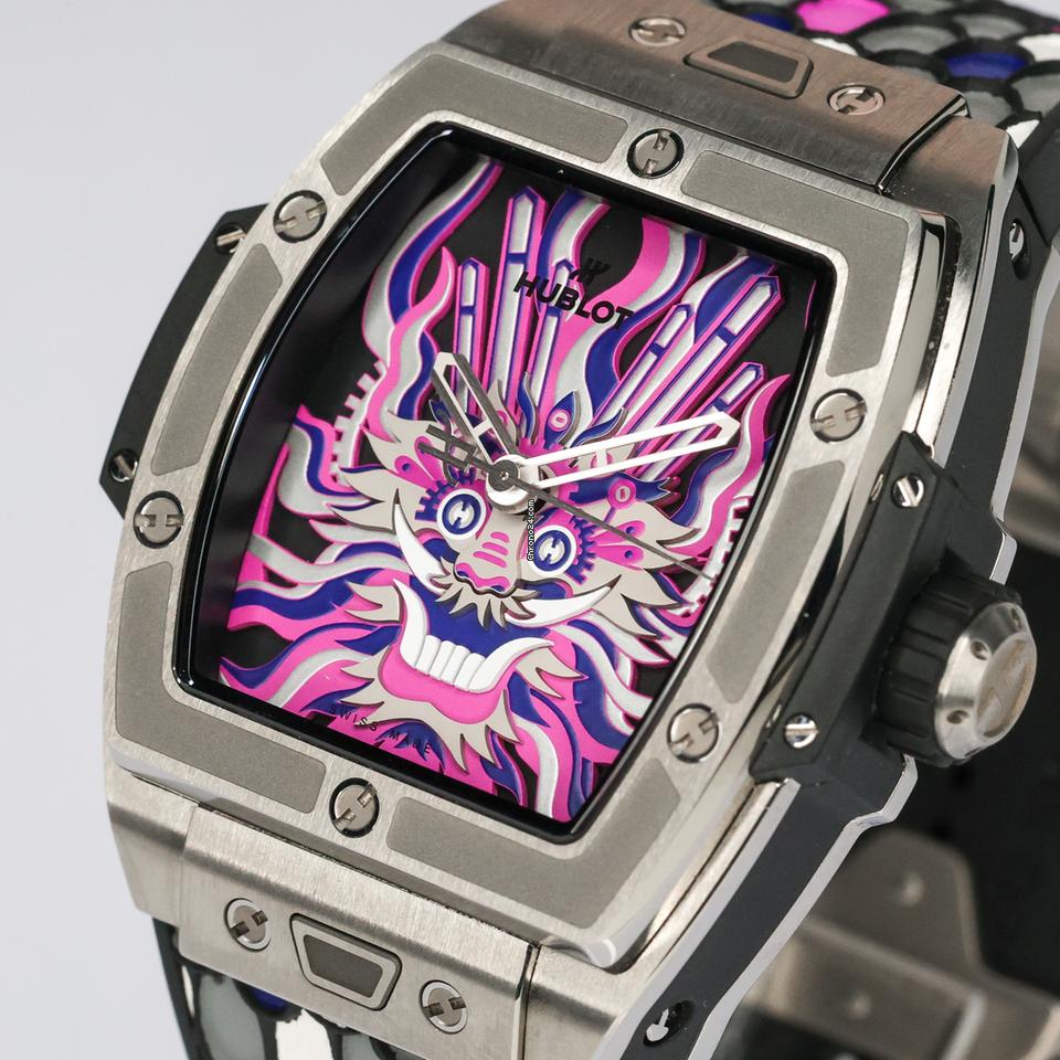 Hublot Spirit of Big Bang Titanium Dragon 646.NX.6600.RX.CHF24 Limited Edition of 88 42mm Watch