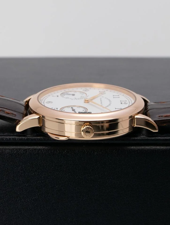 A. Lange & S?hne 1815 Up/Down Walter Lange Signature 223.032 Full set Pre-owned Limited edition 2008 11 A. Lange & S?hne 1815 Up/Down Walter Lange Signature 223.032 Full set Pre-owned Limited edition 2008