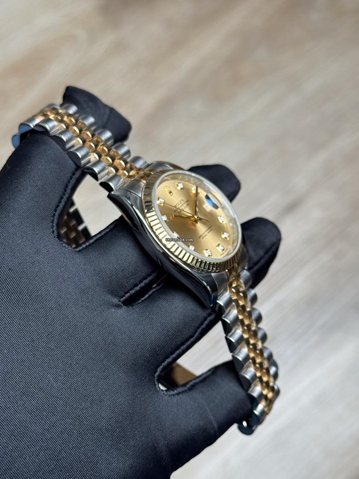 Rolex Datejust 36 2014 Like New 116233 Datejust 36 Champagne Diamond Jubilee 3 Rolex Datejust 36 2014 Like New 116233 Datejust 36 Champagne Diamond Jubilee
