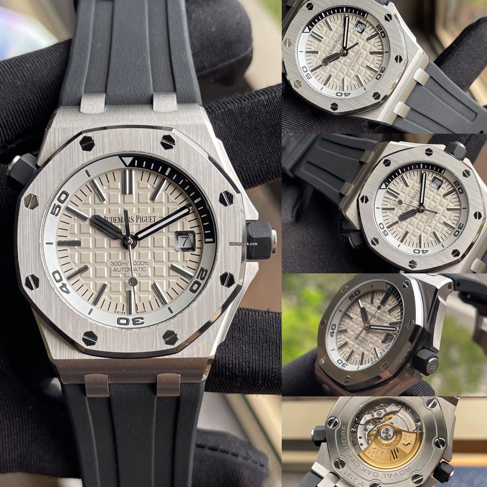 Audemars Piguet Royal Oak Offshore Diver 15710st white 7 Audemars Piguet Royal Oak Offshore Diver 15710st white